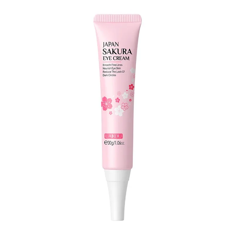 LAIKOU 30g Japan Sakura Eye Cream Moisturizing Brighten Smooting Refreshing Eye Skin Nourish Eye Care