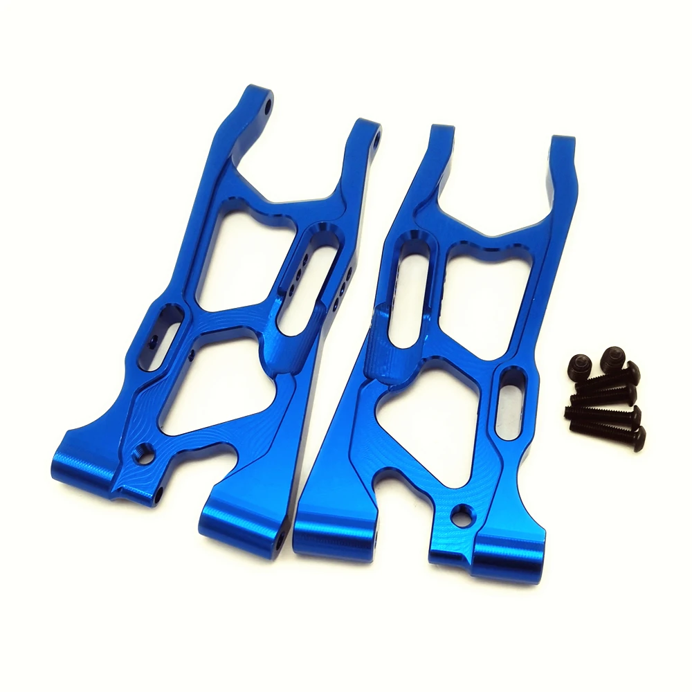 Brazo inferior trasero de aluminio azul para Team Losi 1/10 Lasernut U4 Tenacity All LOS234017