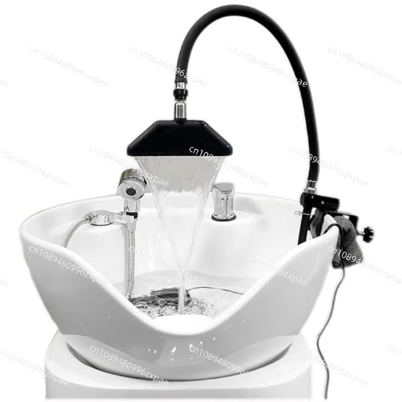 Carbonated Spring Head Treatment Hair Care, Waterfall Faucet Shower, Traditional Chinese Medicine Water Circulation