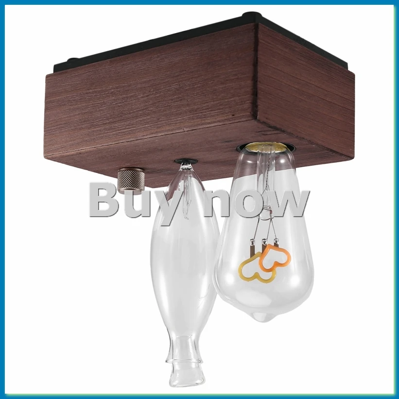 Vintage Aroma Diffuser with Filament Lamp Essential Oil Diffuser Waterless Operated Aromatherapy Humidifier-A75P