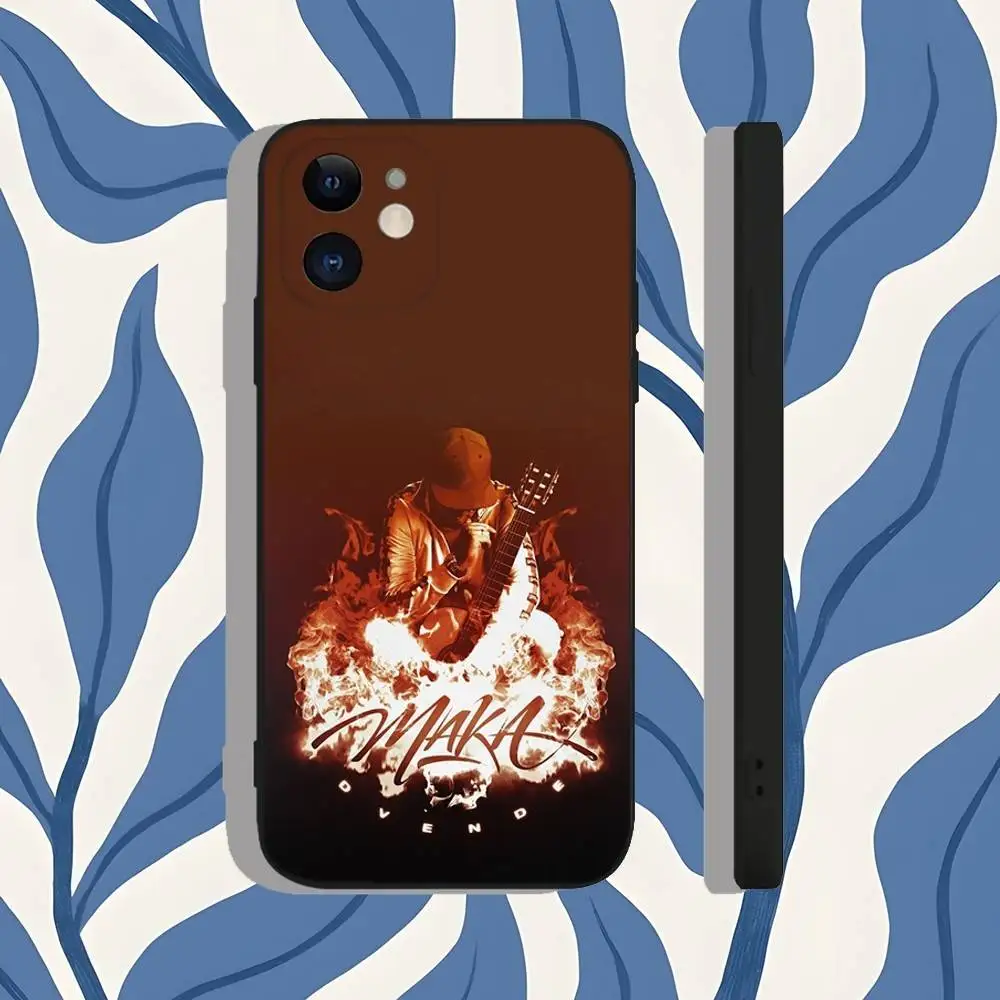 مغني الراب ماكا هالة 2025 جولة جراب هاتف آيفون 17 16 15 11 12 14 13 برو ماكس Mini X XR 7 8 Plus SE4 16E غطاء ناعم مقاوم للصدمات
