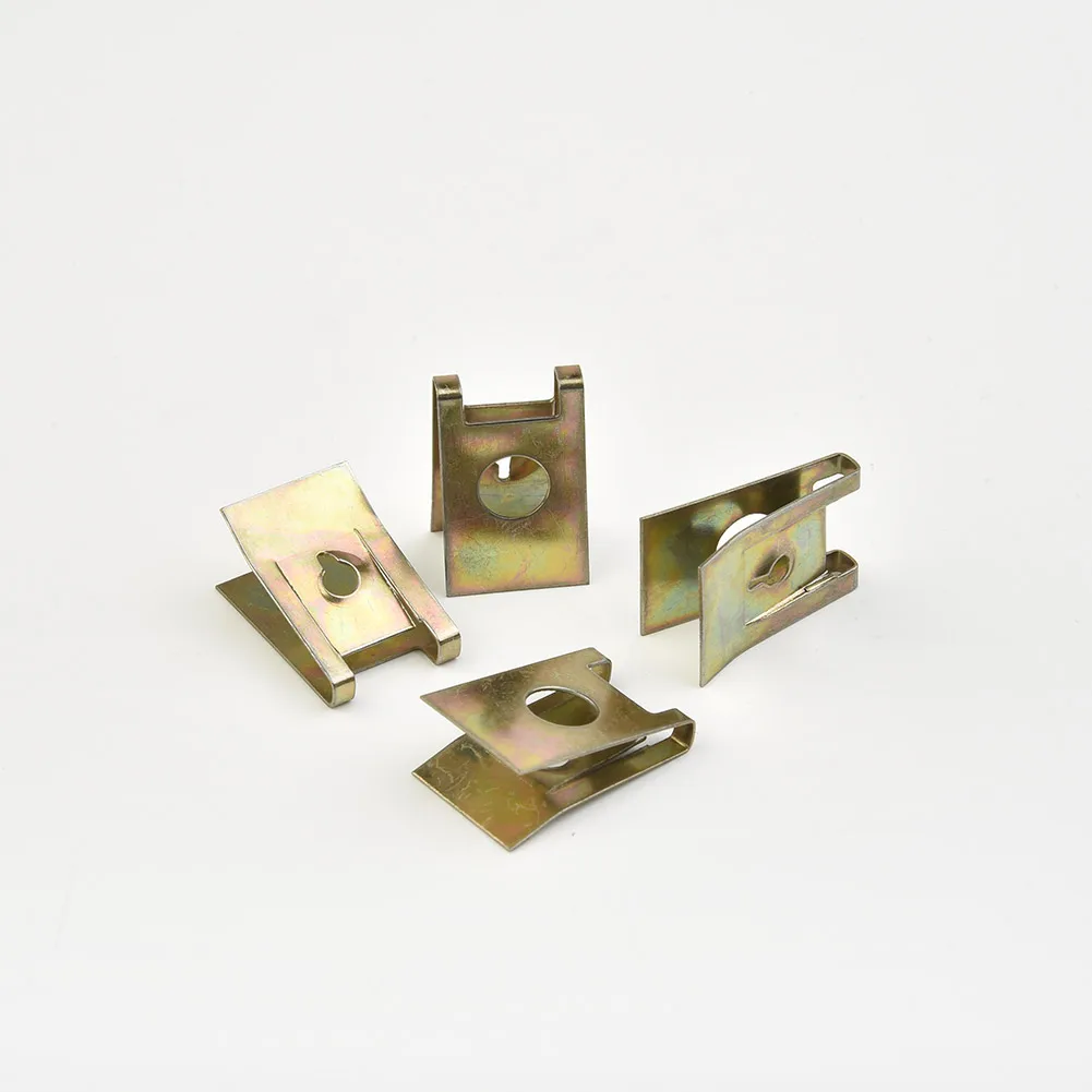 แดชบอร์ด Fastener U-Type คลิปโลหะรถจักรยานยนต์ชุดเครื่องภายใน 20pcs ประตู Trims อุปกรณ์เสริมปฏิบัติ