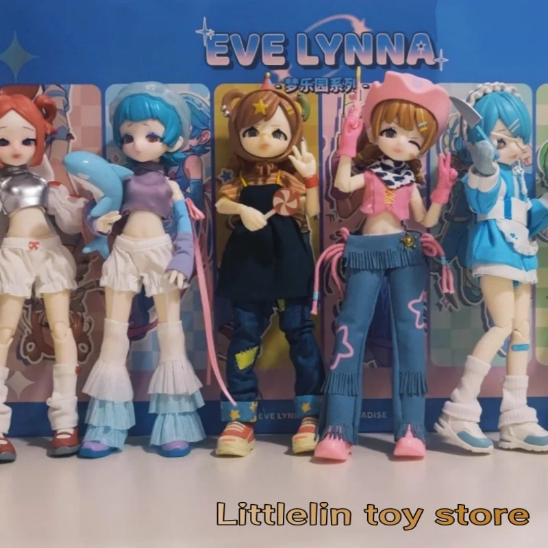 

Подлинная серия Eve Lynna Dream Park, слепая коробка, Bjd, фигурки, подвижная кукла, декор, модель игрушки, загадочная коробка, подарок-сюрприз