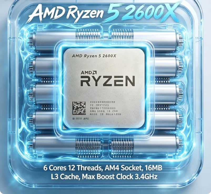 amd-ryzen-5-2600x-cpu-6-core-12-thread-am4-36ghz-processore-desktop-95w-r5-2600x-100-nuovo-originale-per-gaming