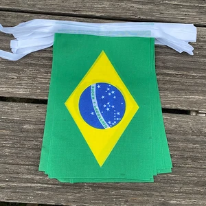 XVGDG 20 PCs/Set Brasil Bunting Flags Galhardete String Banner Buntings Festival Holiday Festival 6 Hauptverkaufslager in Brasilien - №4