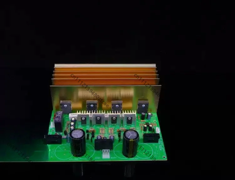 300w-high-power-disassembled-transistor-amplifier-board-4-power-tubes-pure-post-stage-amp-board-professional-diy-audio