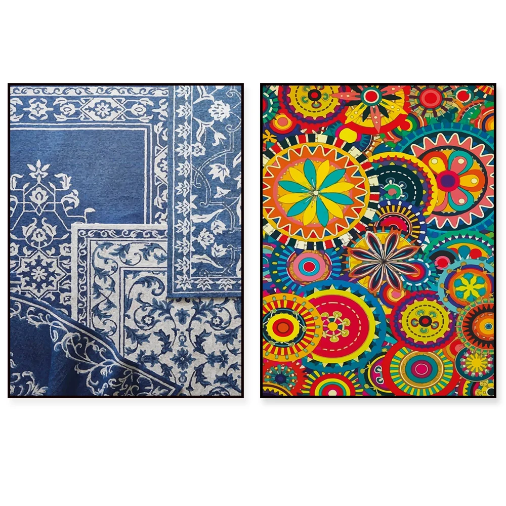 Indian Mughal Wall Art, Tree of Life, Royal Prince with Rose, Rikshaw Tuk Tuk, Indian Indigo, Raja Painting, Indian Palace Poste