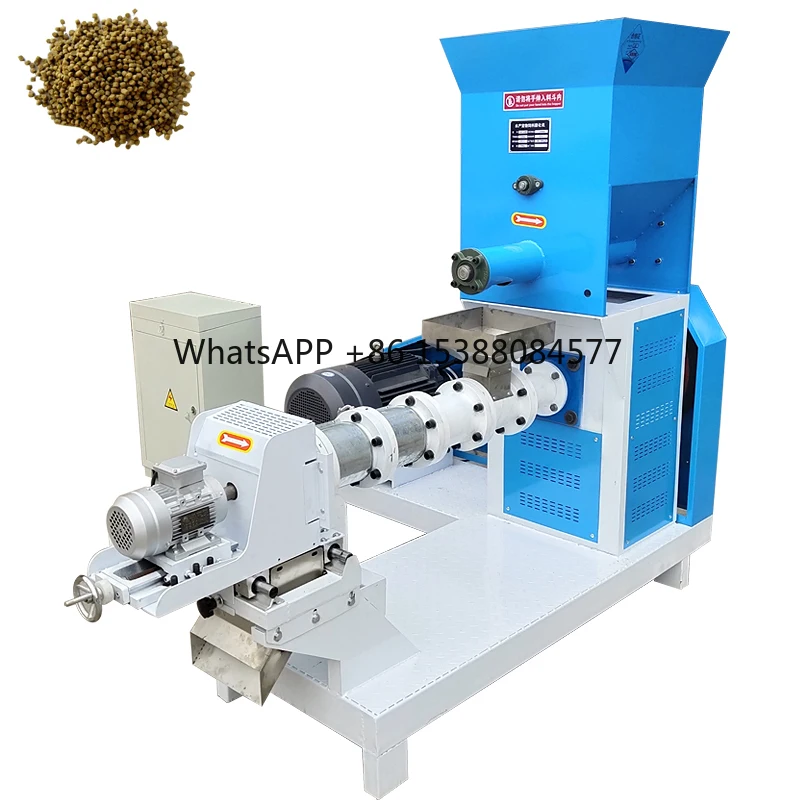 

Professional Floating Fish Feed Extruder Machine with Great Price