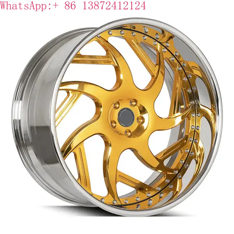 

1 Piece Alloy Aluminium Car Wheel Customized Forged Car Rim Wheel 20 21 22 23 Inch Luxury Car