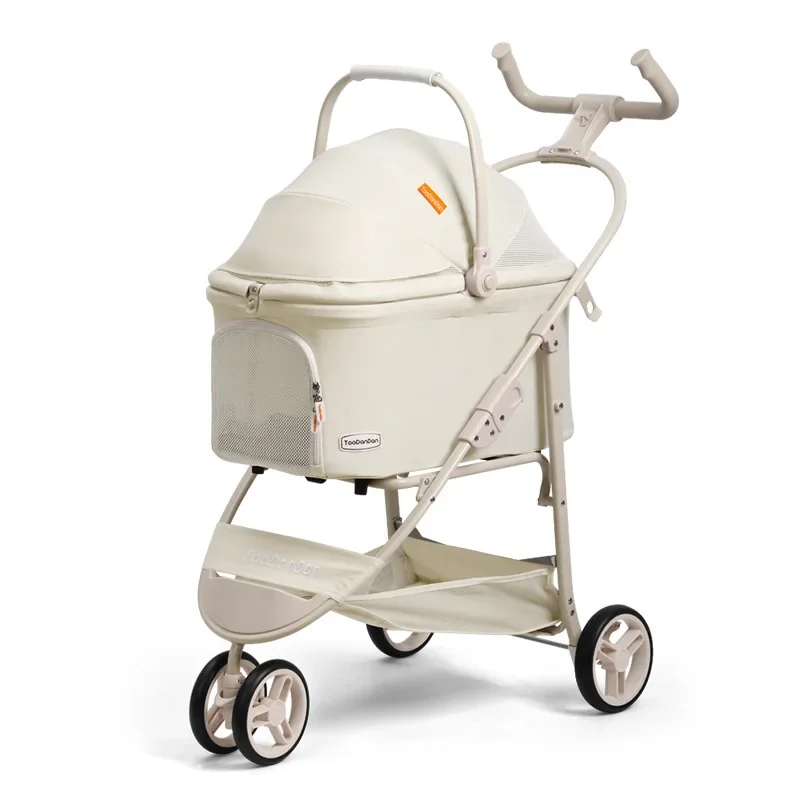 

American Toodandan Pet Cart Lightweight Foldable Out Separate Dog Walker Cat Small and Medium Dogs