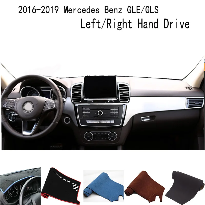 

For 2016-2019 Mercedes Benz GLS GLE 350 C292 W166 Accessories Dashboard Cover Instrument Panel Dash Mat Dashmat Protective Pad