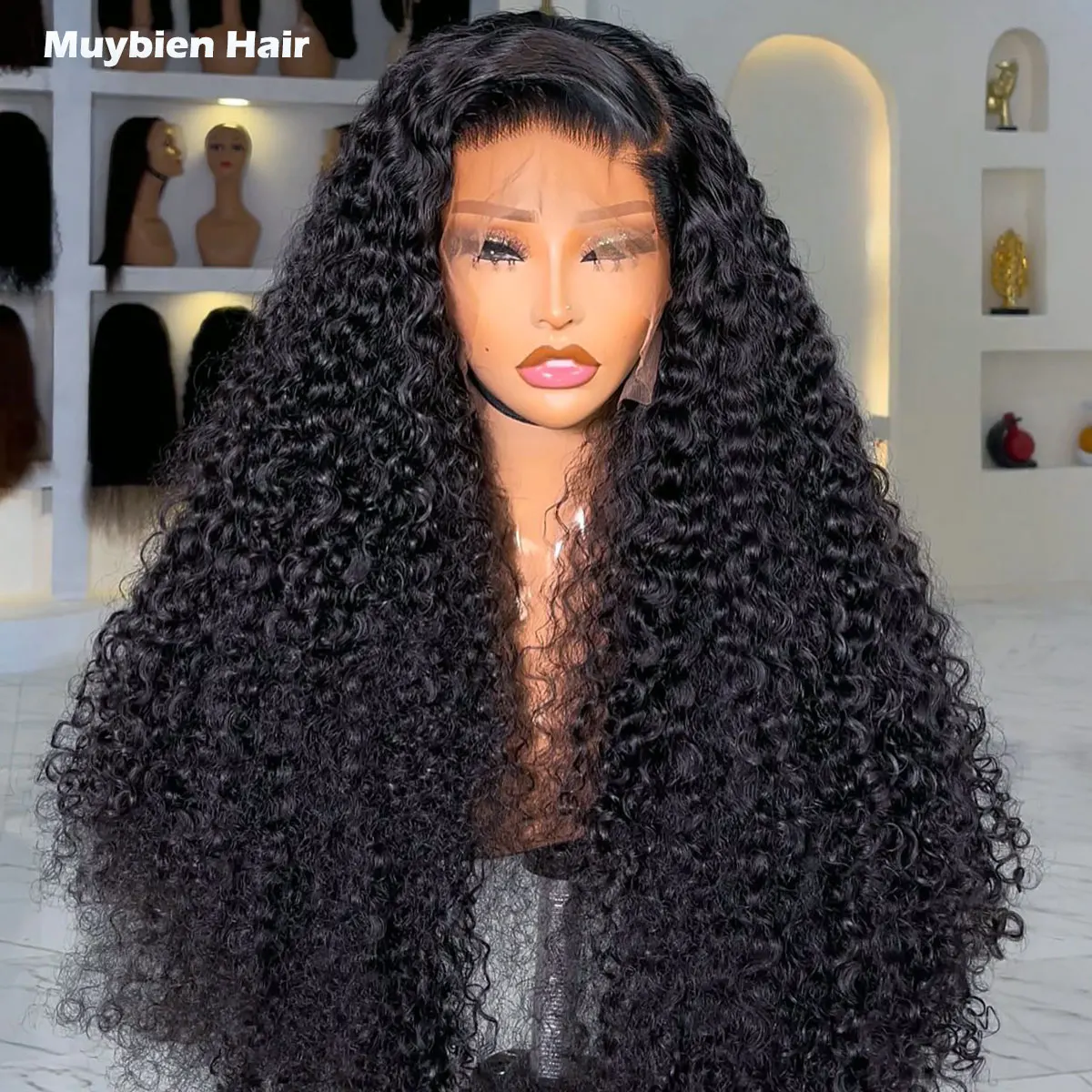 

Ready to Wear Glueless 13x4 HD Lace Front Pixie Curly Wig 100% Human Hair 360 13x6 HD Lace Frontal Deep Curly Wigs for Woman