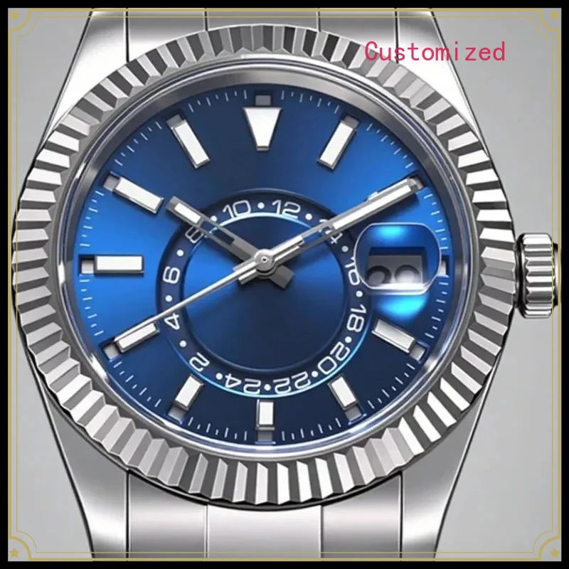 88A Store 40mm Men's Automatic Movement 904l Stainless Steel Watches Customized Watches