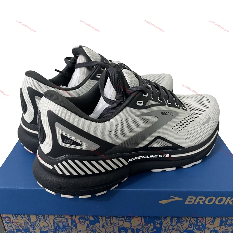 BROOKS Adrenaline GTS 23 Running Shoes for Men Casual Sports Shoes Breathable Cushioned Outdoor Marathon Training Sneakers