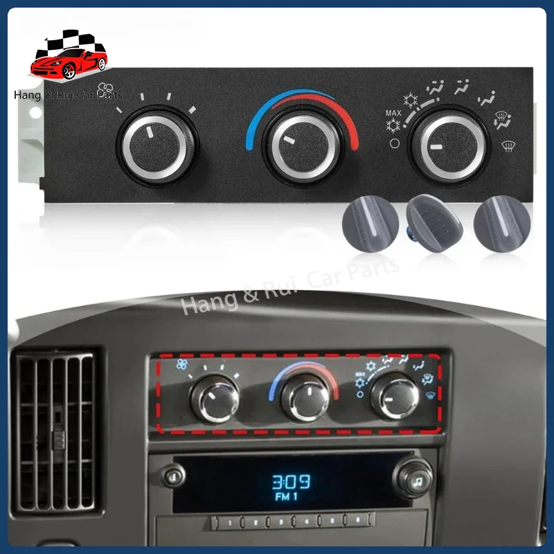 599-217 84288985 HVAC Climate Control Panel Module For GM Astro Express 2500 3500 1996-2005 A/C Control Switch-A74F