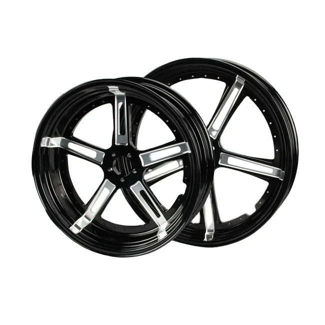 Motorcycle Parts Manufacturer Direct Sales Autocycles Wheel 21 Inch Black Aluminum Alloyy Front Wheel Tire