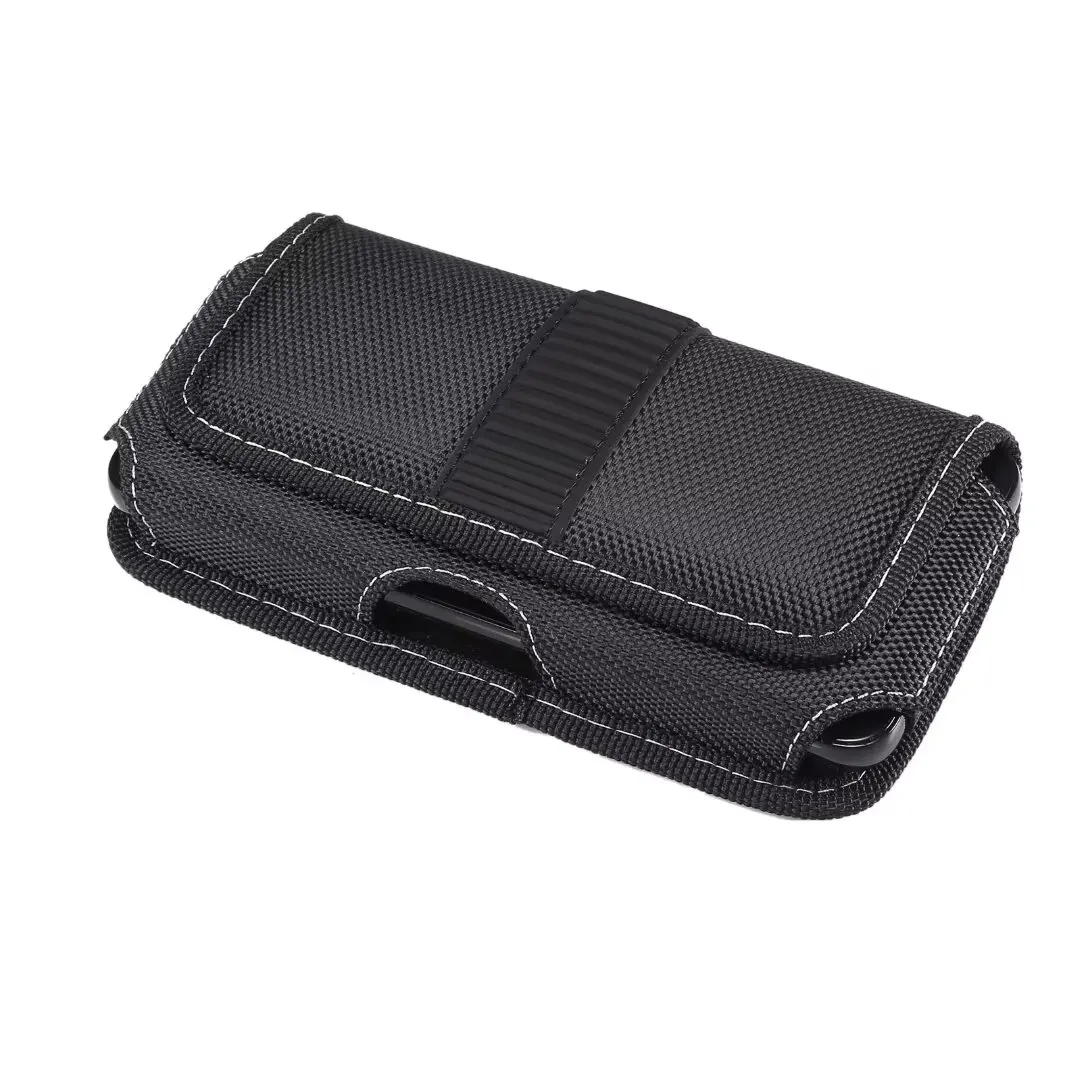 

Universal Mobile Phone Pouch For iPhone 15 14 13 12 11Pro Max XS XR Belt Clip Case For Samsung Smartphone Oxford Cloth Waist Bag