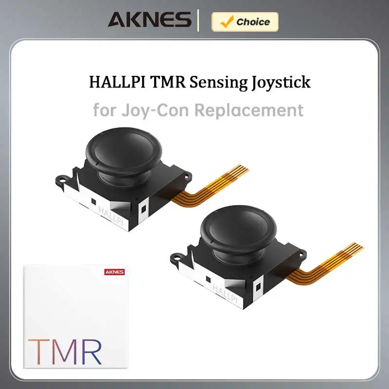AKNES HALLPI TMR Sensing Joystick for Joy-Con Replacement No Drifting Electromagnetic Stick for Nintendo Swicth,NS OLED / Lite