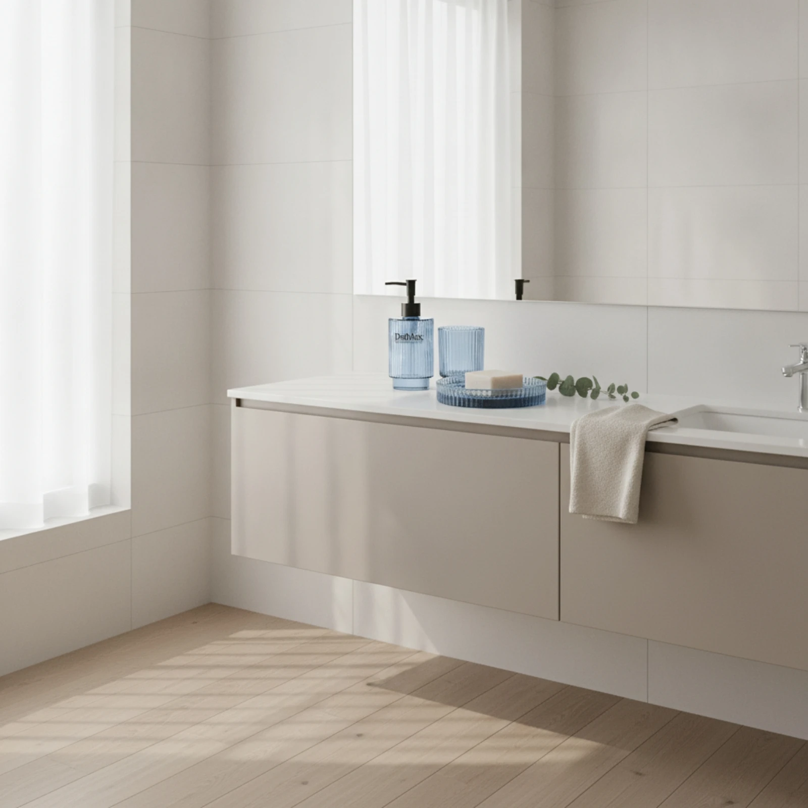 Soap Dish with Ribbed Glass Ridged Ribbed Soap Dish Functional Practical for Bathroom, Countertop