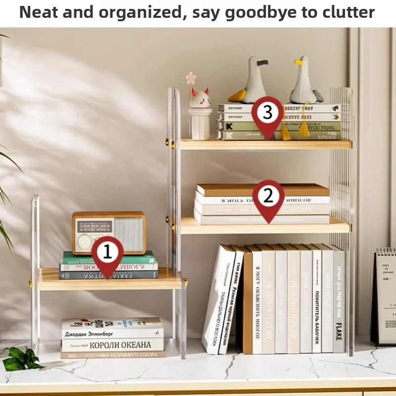 Professional Desktop File Organizer Multipurpose Office Document Rack Storage Shelf System for Efficient Paper Management