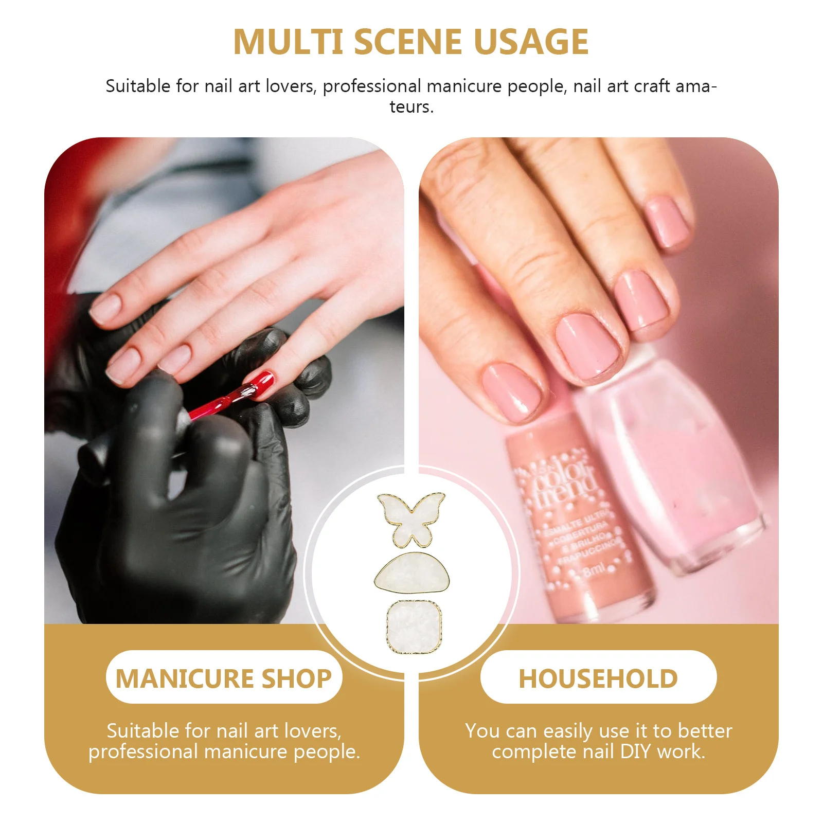 3 Stücke Nail art Ring Paletten Fingerring Design Farbmischung Palette Tragbare Maniküre Tablett für Nagel Farbmischung