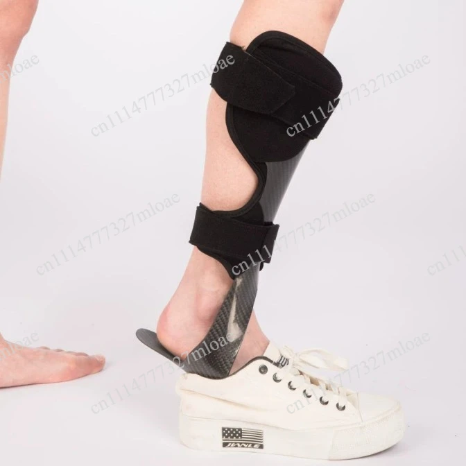 Sagging Foot Orthotic Brace Unisex Carbon Fiber Ankle Foot Orthosis