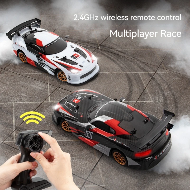 Jjrc Q116 Rc Car Four-Wheel Drive 1/16 Dodge High-Speed Drift Car Modified Two-Wheel Competitive Racing Super Toy Christmas Gift