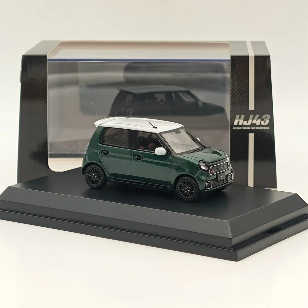 1/43 Hobby Japan N-ONE RS British Green HJ432001GR Diecast Model Car Limited Collection Auto Toys Gift