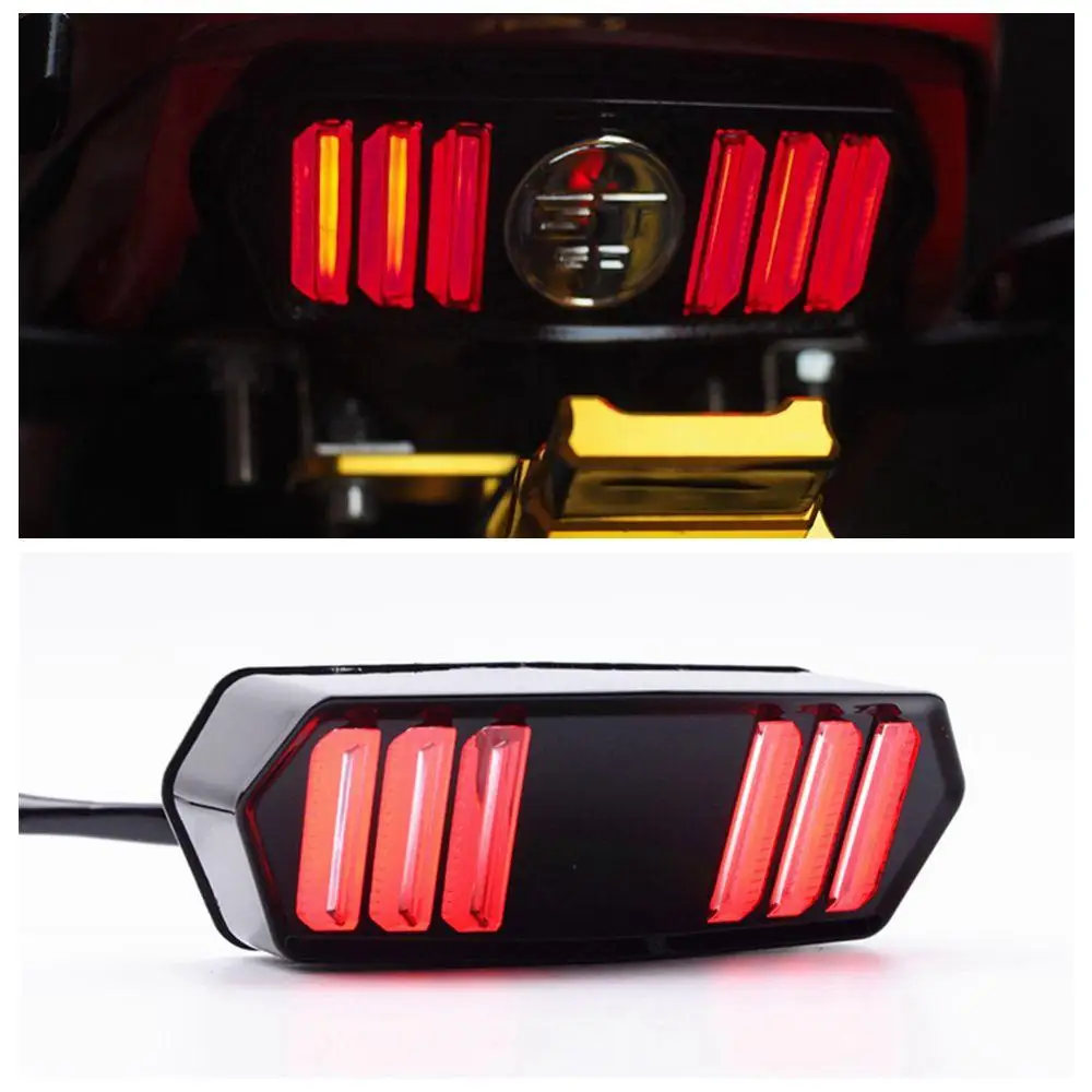 

Motorcycle LED Tail Light Turn Signal Running Brake Stop Indicators Turn Lamp for Honda MSX125