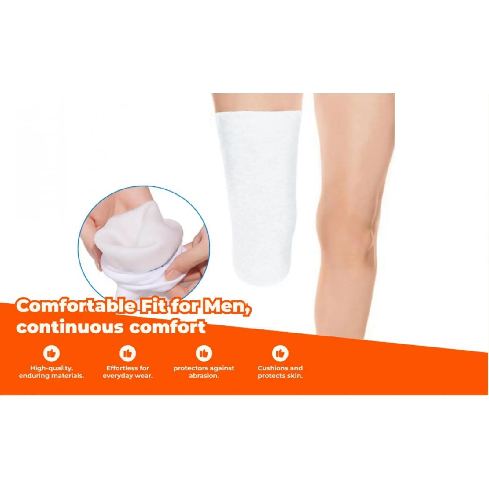 

Partial Foot Amputation Sock Thick Elastic Cotton Prosthetic Stump Sock Limb Support for Daily Care