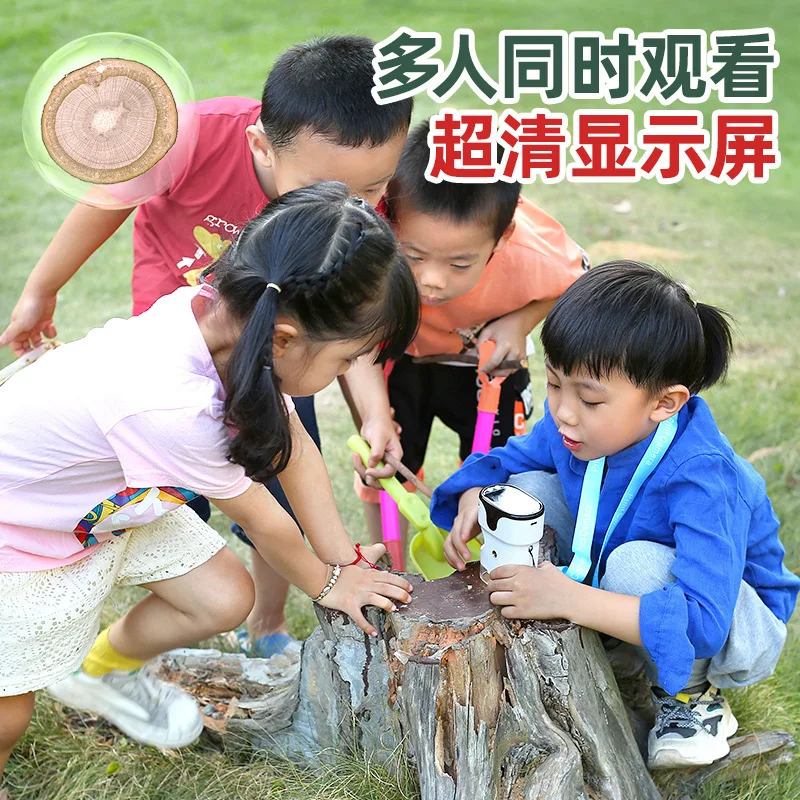 

Handheld portable screen can take pictures, microscope, children's science, middle school students' toys can be seen 1000 times