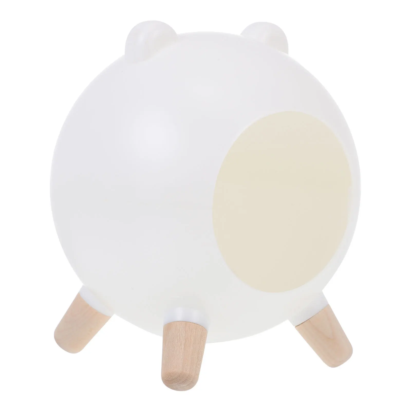 

Creative Shaped Hamster Decorative Guinea Pig Hideout Easy Wash Smooth Surface Hedgehog Indoor Bed Accessories