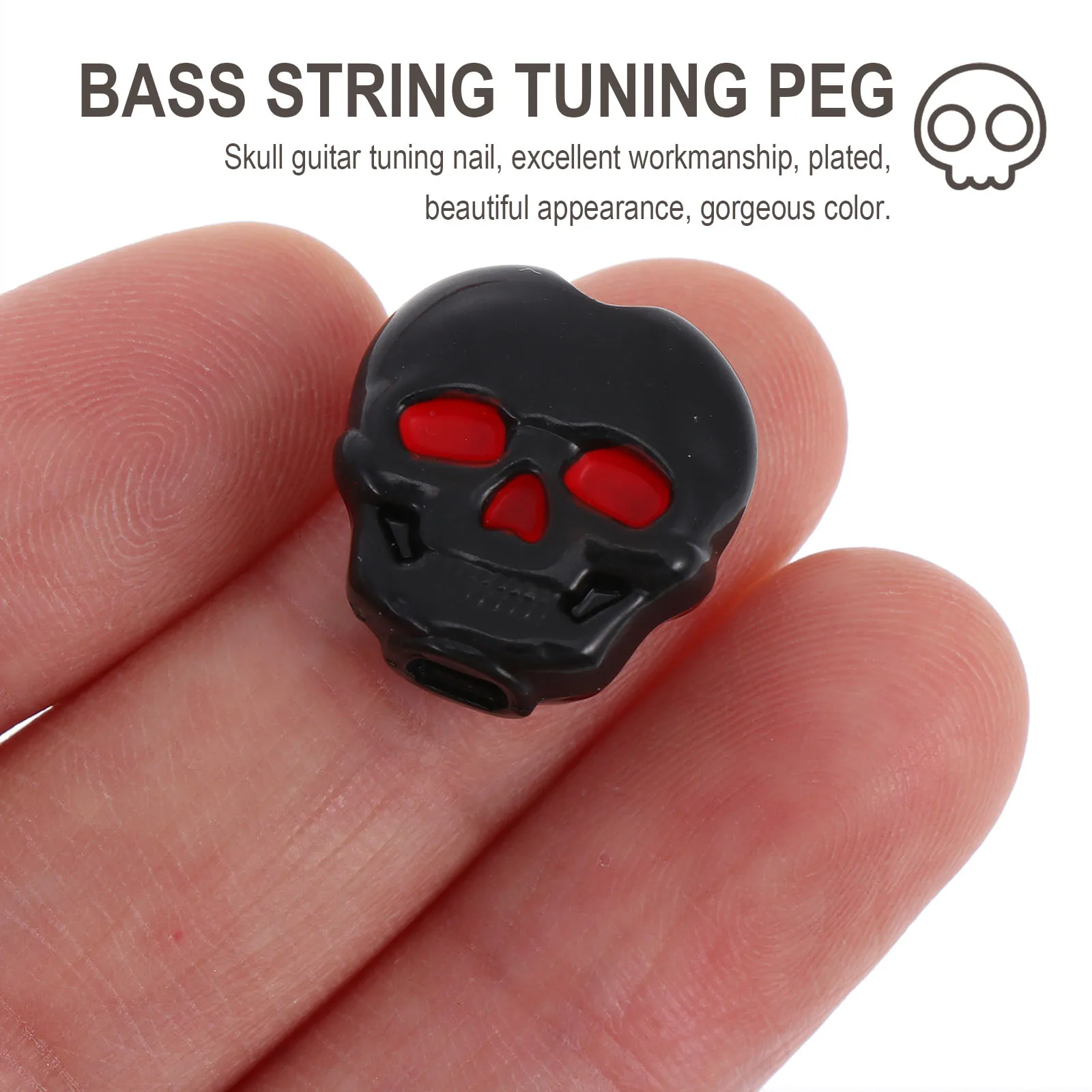 

6Pcs Guitar String Tuning Pegs Strong Heads Replacement for Acoustic Folk Electric Guitar Accessories