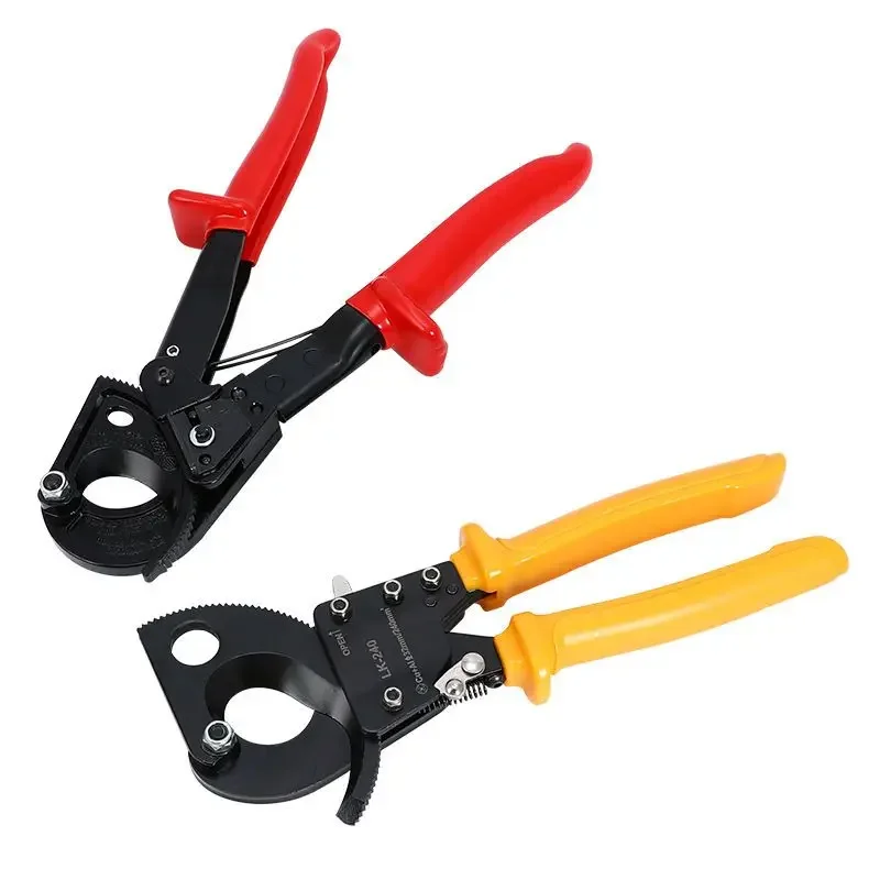 Imagem -06 - Heavy Duty Ratcheting Cabo Cortador Wire Cutting Hand Tool Multifuncional para 240 mm