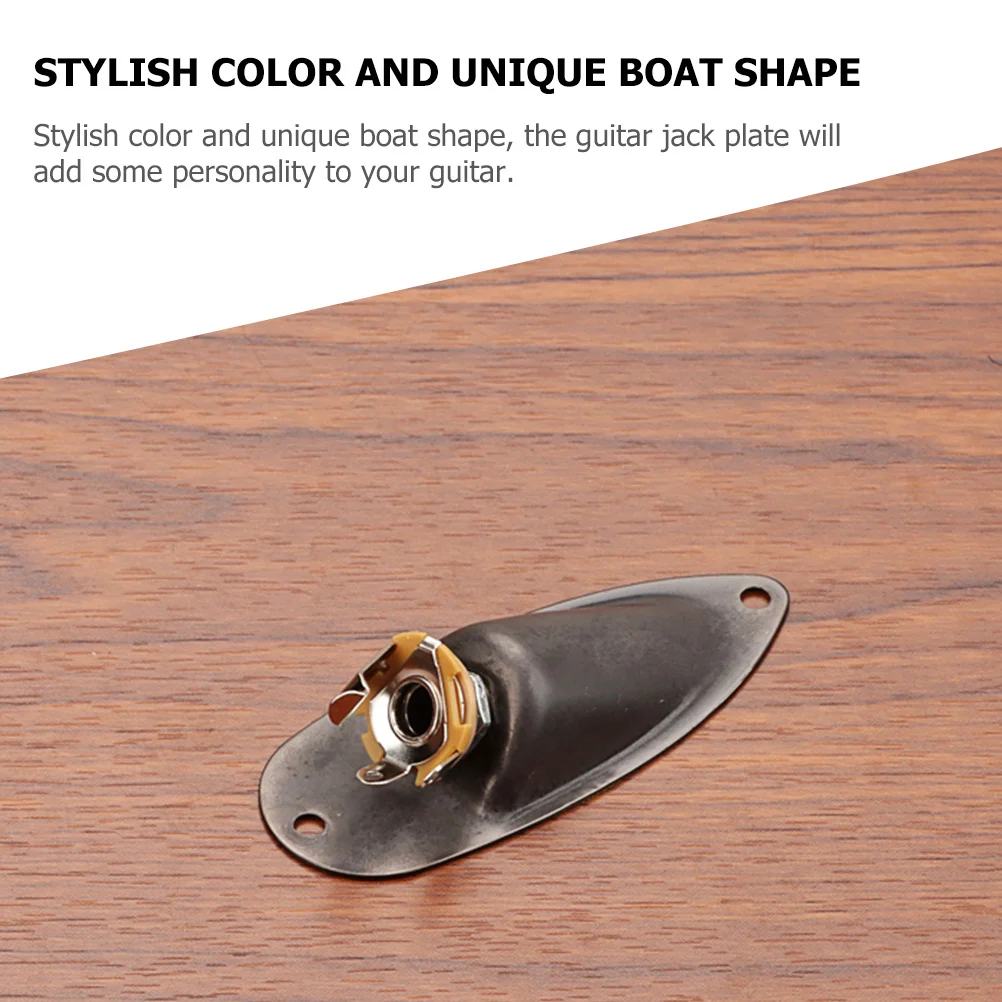 

Input Jack Guitar Output Socket Plate Electric Plates Splint Jackplate Stereo Plug