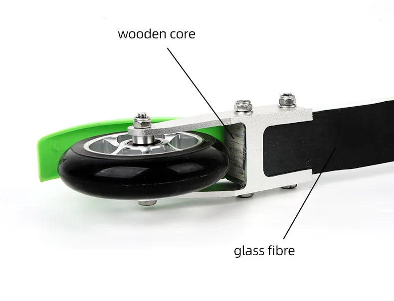 حار بيع التقليدية سرعة التزلج الخشب الأساسية الألياف الزجاجية توسيع عجلة الأسطوانة Blading #4