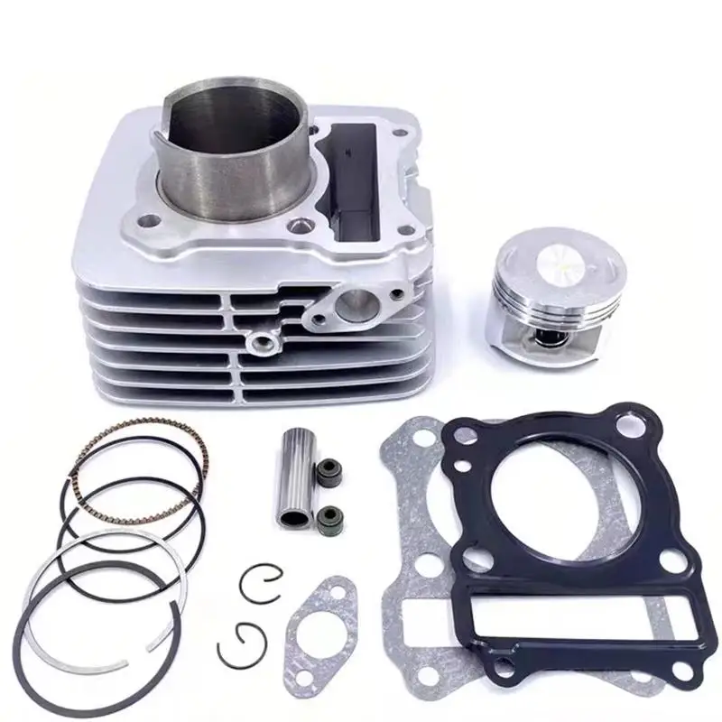 57mm Motorcycle Engine Cylinder Piston Kit For Haojue Suzuki EN150 EN150-A EN 150cc GZ150-A 150cc EN150cc Spare Parts