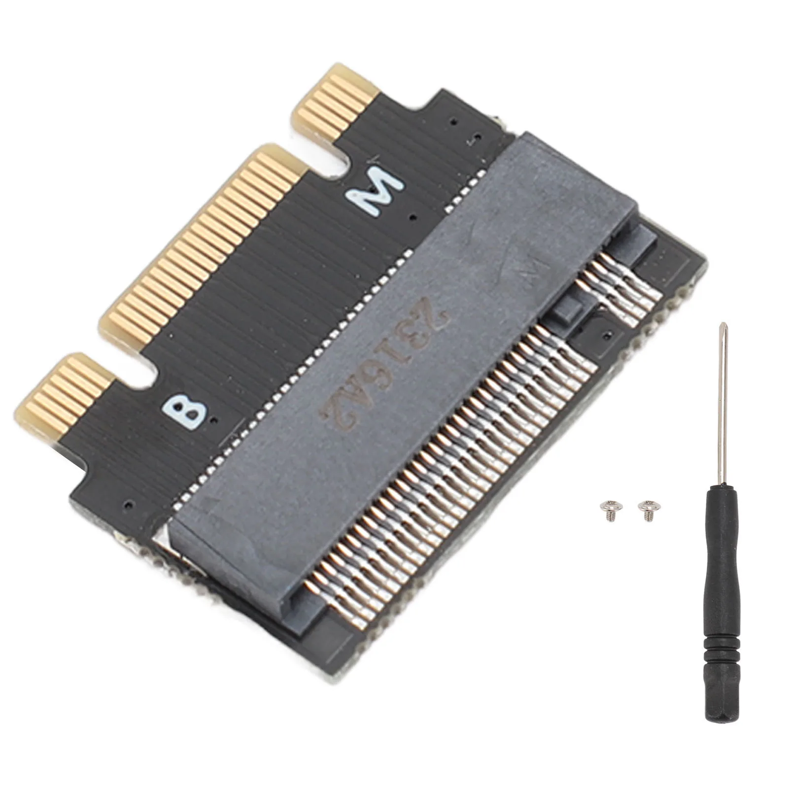 M.2 NVME M-Key B+M 2230 to 2242 Male to Female Extension Adapter for ThinkPad X270 X280 T470 T480 L480 T580