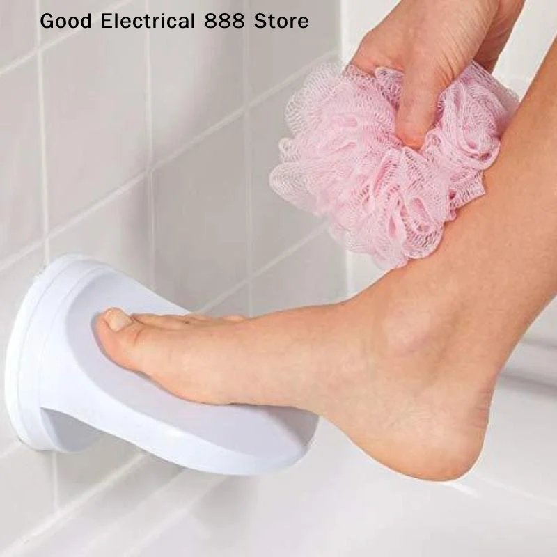 【GE】1Pcs Bathroom Suction Cup Foot Rest With Non Slip Surface Strong Grip For Shower Leg Shaving Use