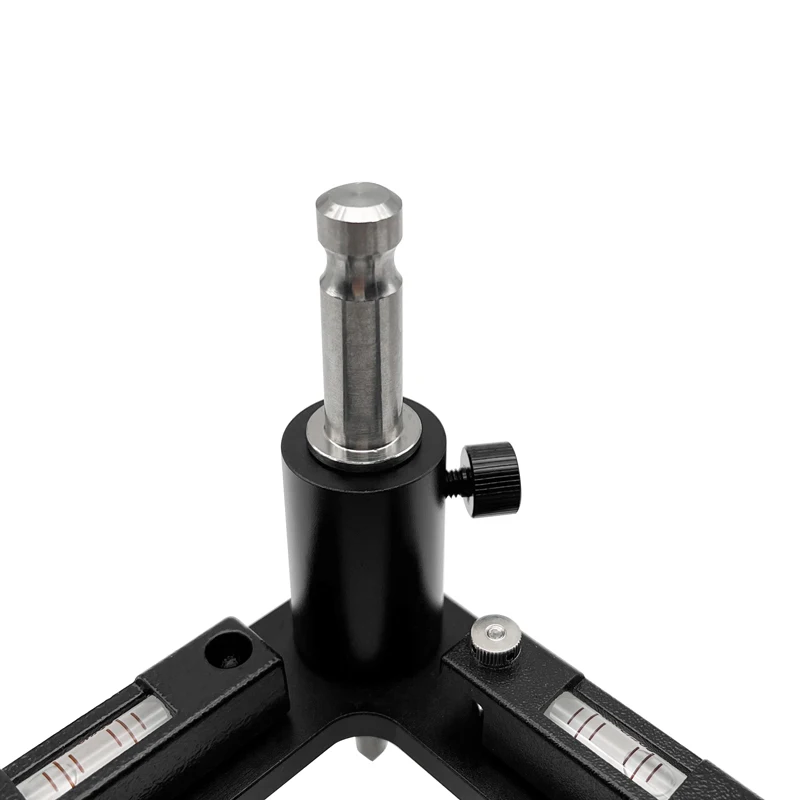 High Accurate Tribrach with 5/8inch Thread Mount OR with Leica Spigot Mount Dual Tube Bubble Level