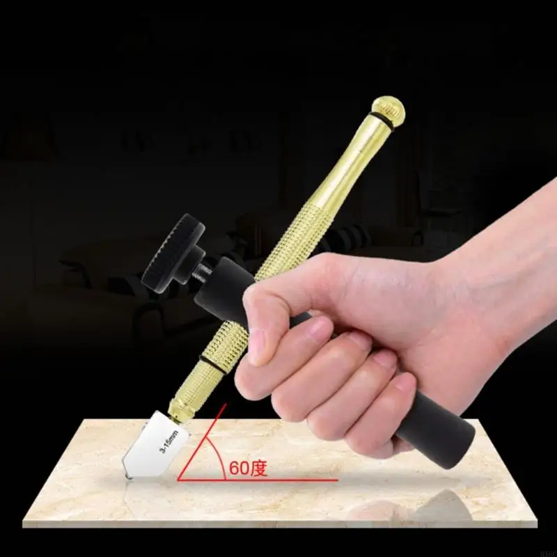 Glass Cutter Metal Glass Cutter Diamonds Improved Glass Cutting Tool Bottle Cutter Window Glass Tile Cutter Accessories