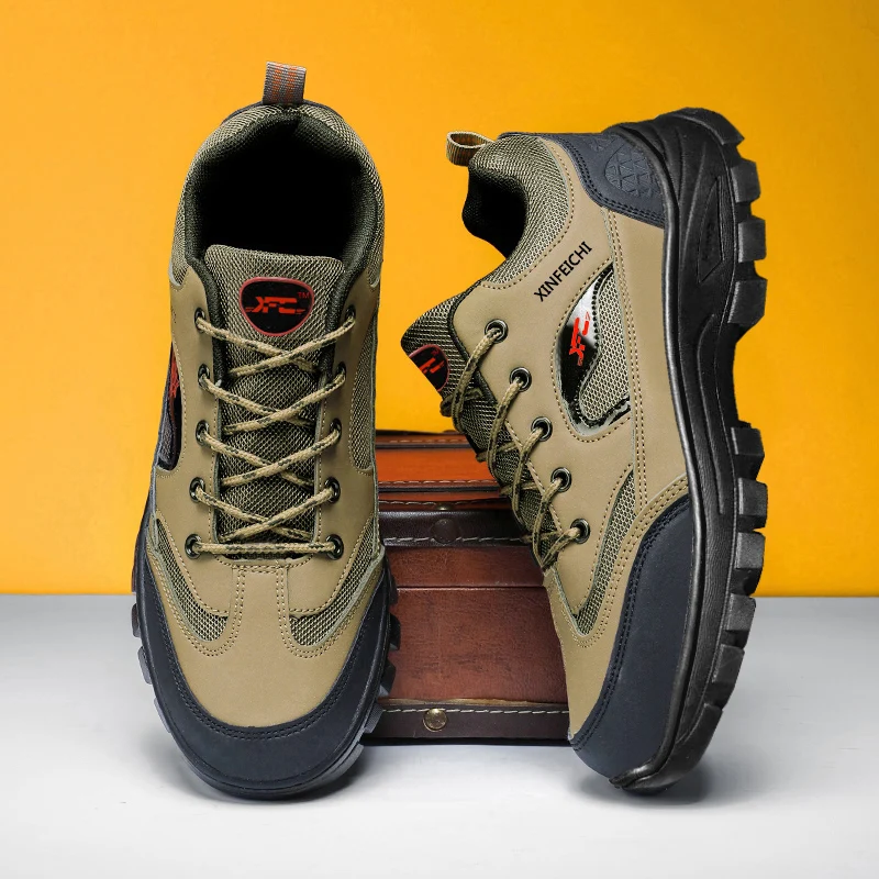 

Men's Summer New Lightweight Breathable Sports Shoes Outdoor Anti-slip Wear-resistant Workwear Climbing Shoes Labor Protection