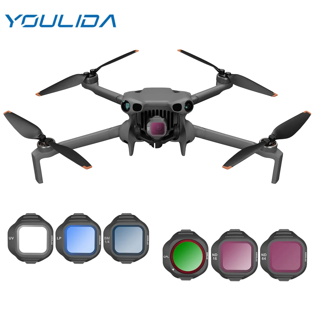 

For DJI Mini 5 Pro Lens Filter Set CPL 1/4 Black Mist ND8 ND16 ND32 ND64 ND128 UV Natural Night Filter Kit Drone Accessories