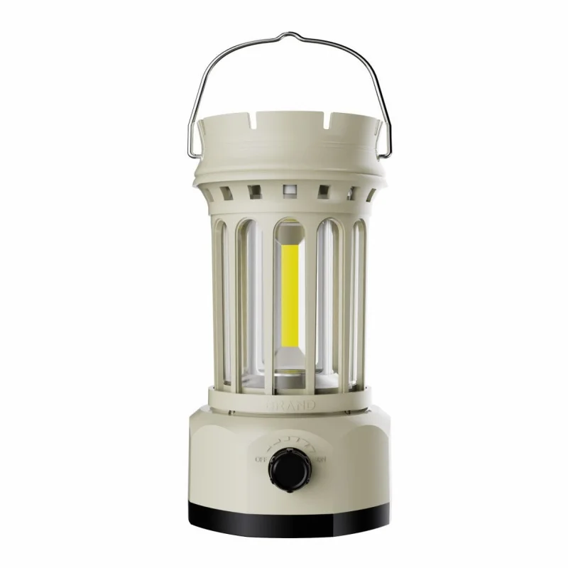 

New Solar Camping Lantern Outdoor Retro Tent Light Solar Charging COB Lighting Portable Camp Lamp
