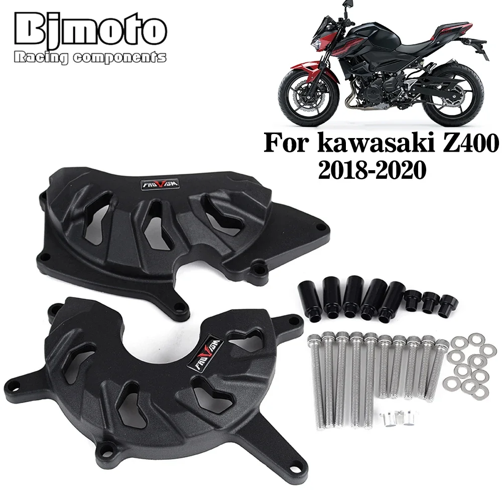 

Motorcycle Ninja400 Engine Protective Cover Protector For Kawasaki Z400 Ninja 400 2018 2019 2020