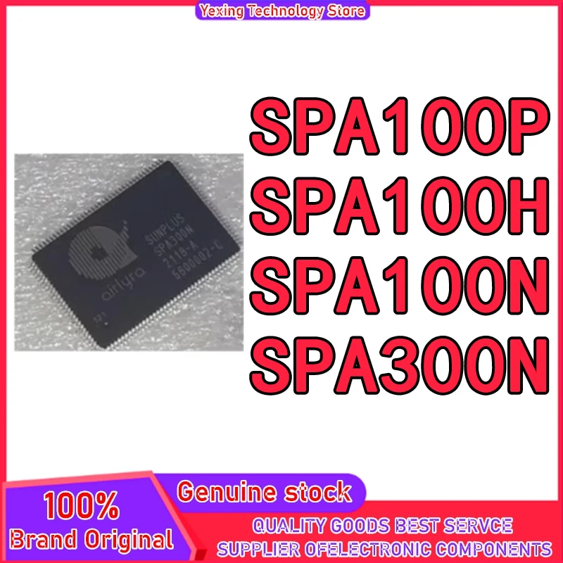 1PCS SPA100P SPA300N SPA100N SPA100H LQFP-128 New Original in stock