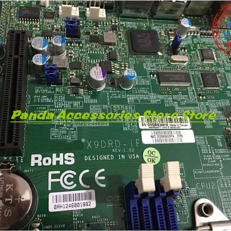 X9DRD-iF para placa base E-ATX de servidor bidireccional Supermicro LGA 2011 Intel C602 DDR3 procesador Xeon E5-2600 y familia E5-2600 v2†