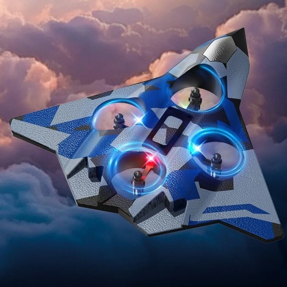 

Creative 2.4GHz Foam Remote Control Plane Stunt Roll Gravity Sensing RC Planes Crash Resistance Waterproof Drone Plane Toy