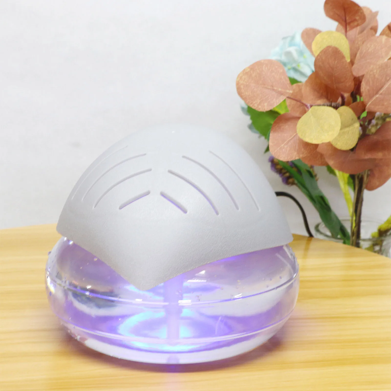 Small Air Cleaner Practical Large Capacity Water  Versatile Silent Enhanced Efficiency Air Purifier Leaf  for Bedroom