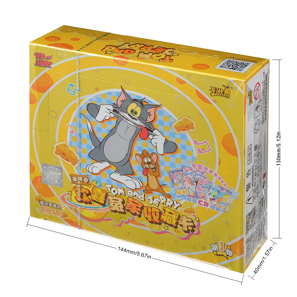 

KAYOU натуральная многофункциональная упаковка Tom and Jerry Happy Enemy Classic Legend SE, коллекционная карточка из мультфильма аниме, игрушка в подарок